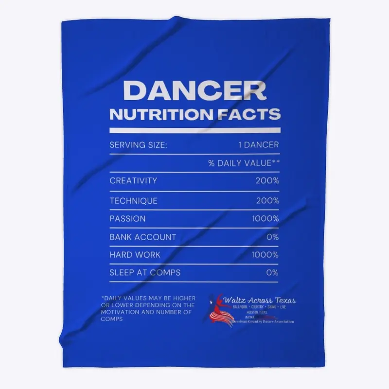 Dancer Nutrition Facts